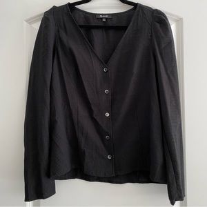 Madewell long sleeve blouse